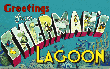 Sherman's Lagoon is a nationally syndicated comic strip
that appears daily in over 150 newspapers in the U.S. and around the world.